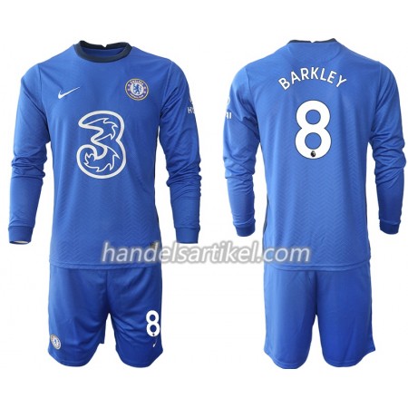Chelsea Ross Barkley 8 Kinder Heim Trikotsatz 2020/21 Langarm (+ Kurze Hosen)